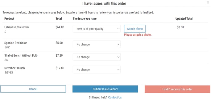 issue res options photo